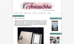 Le coin lecture d'Aniouchka : Match de Suzanne Galéa