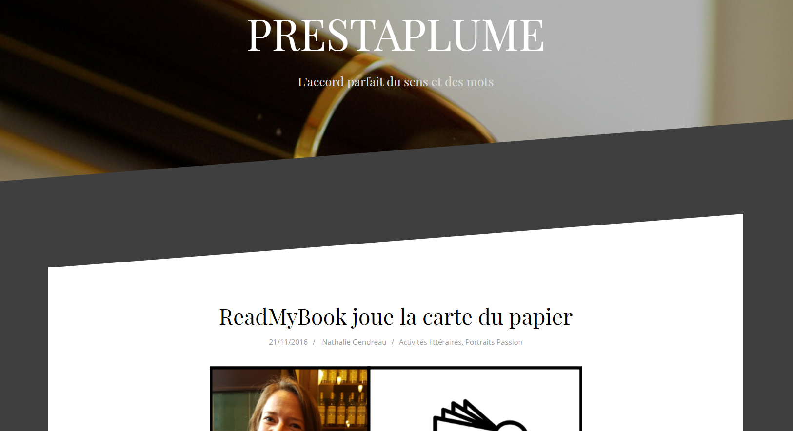Prestaplume : ReadMyBook, un nouvel éditeur papier